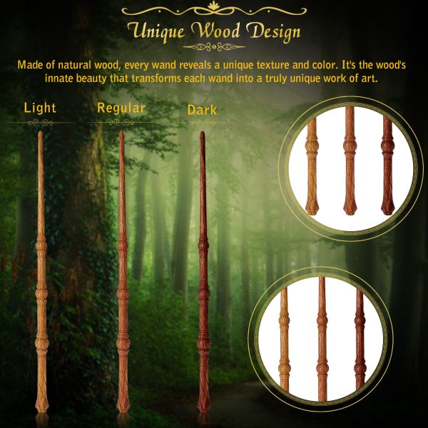 MagicRanger Wooden Beehive Wand - Image 2